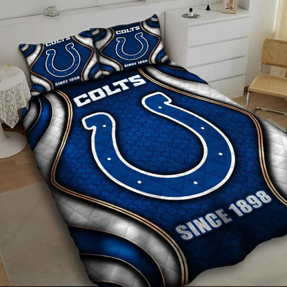 LIMITED EDITION - NEW PREMIUM NFL17 IDC INDIANAPOLIS COLTS BEDDING SET
