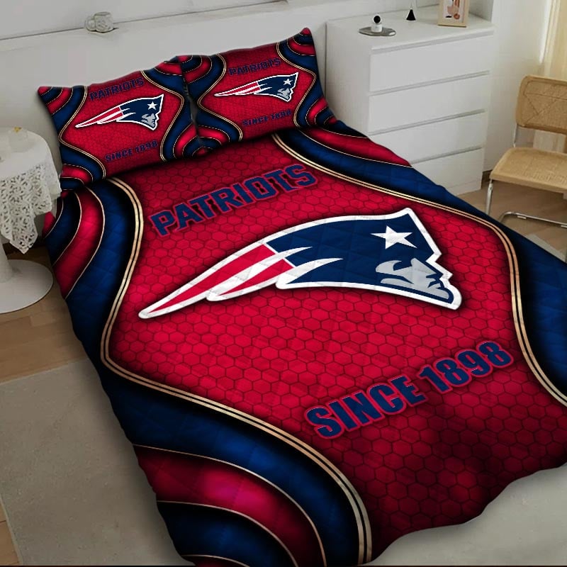 LIMITED EDITION - NEW PREMIUM NFL27 NEP NEW ENGLAND PATRIOTS BEDDING SET