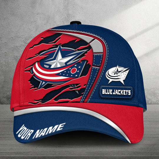 [SUPER SALE] NEW CUSTOMIZED NHL18 CBJ COLUMBUS BLUE JACKETS CLASSIC CAP