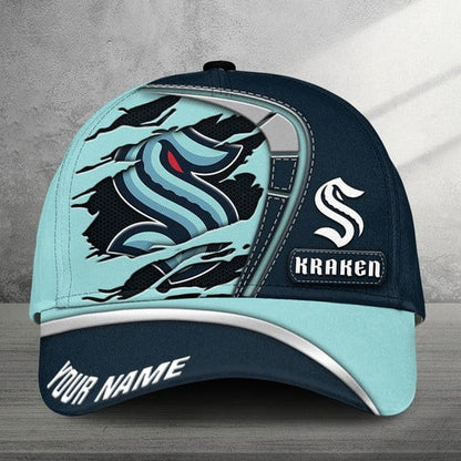 [SUPER SALE] NEW CUSTOMIZED NHL20 STK SEATTLE KRAKEN CLASSIC CAP