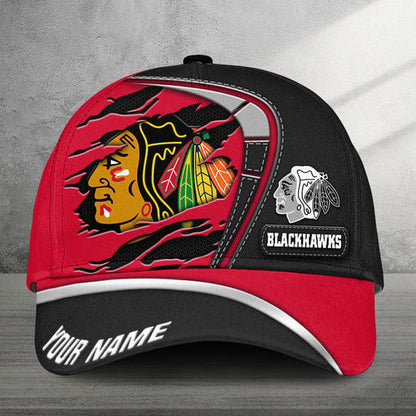 [SUPER SALE] NEW CUSTOMIZED NHL08 CBH CHICAGO BLACKHAWKS CLASSIC CAP