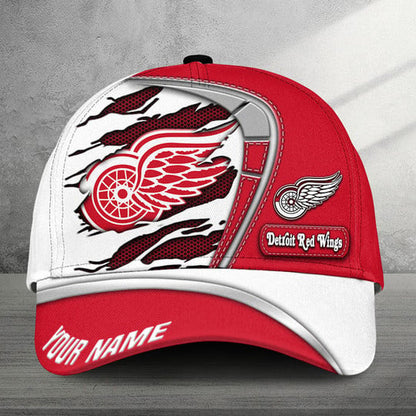 [SUPER SALE] NEW CUSTOMIZED NHL22 DRW DETROIT RED WINGS CLASSIC CAP