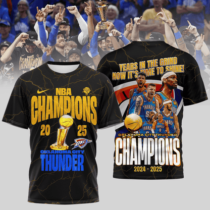 Oklahoma City Thunder - 2025 NBA Champions