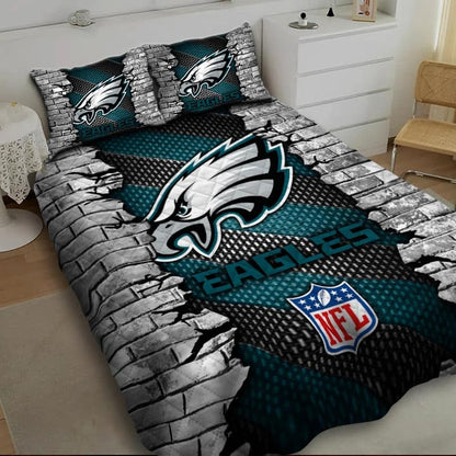 LIMITED EDITION - NEW PREMIUM NFL02 PPE PHILADELPHIA EAGLES BEDDING SET