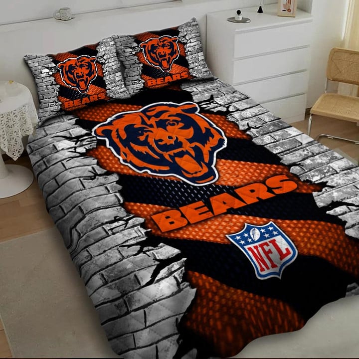 LIMITED EDITION - NEW PREMIUM NFL26 CCB CHICAGO BEARS BEDDING SET