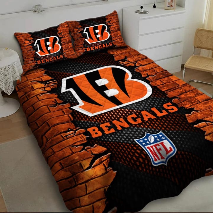 LIMITED EDITION - NEW PREMIUM NFL16 CCB CINCINNATI BENGALS BEDDING SET