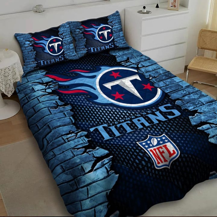LIMITED EDITION - NEW PREMIUM NFL31 TST TENNESSEE TITANS BEDDING SET