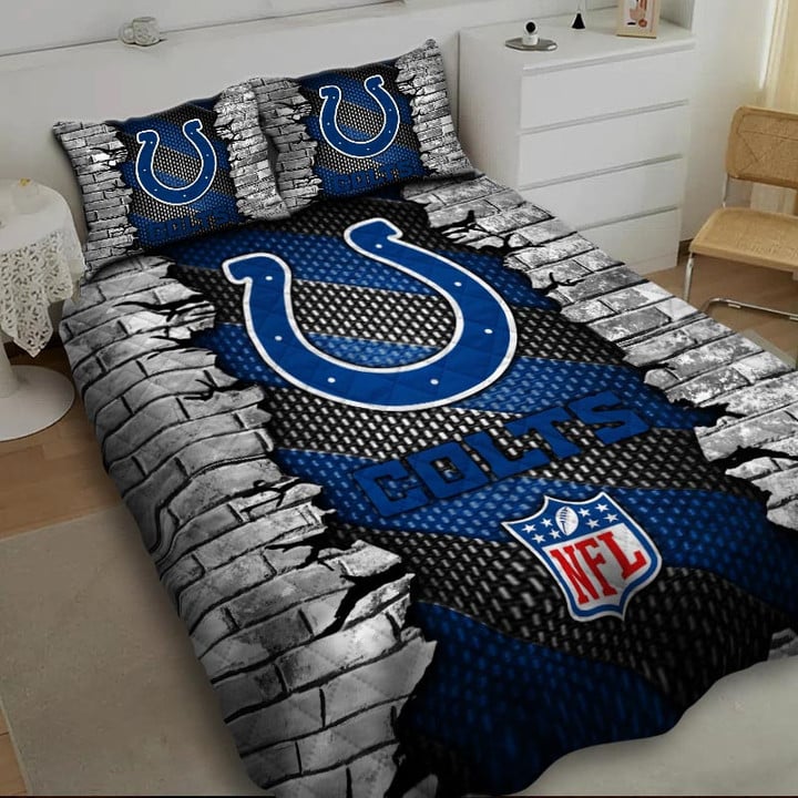 LIMITED EDITION - NEW PREMIUM NFL17 IDC INDIANAPOLIS COLTS BEDDING SET