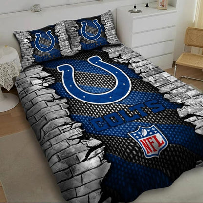 LIMITED EDITION - NEW PREMIUM NFL17 IDC INDIANAPOLIS COLTS BEDDING SET