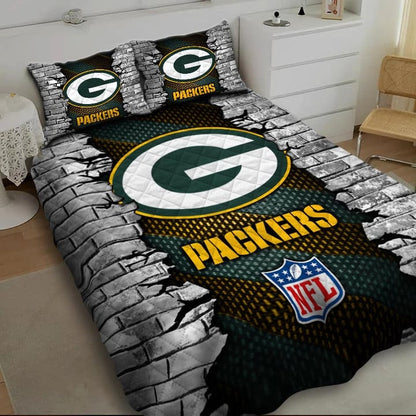 LIMITED EDITION - NEW PREMIUM NFL08 GBP GREEN BAY PACKERS BEDDING SET