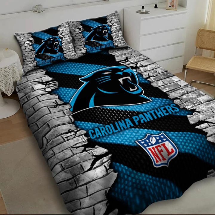 LIMITED EDITION - NEW PREMIUM NFL23 CLP CAROLINA PANTHERS BEDDING SET