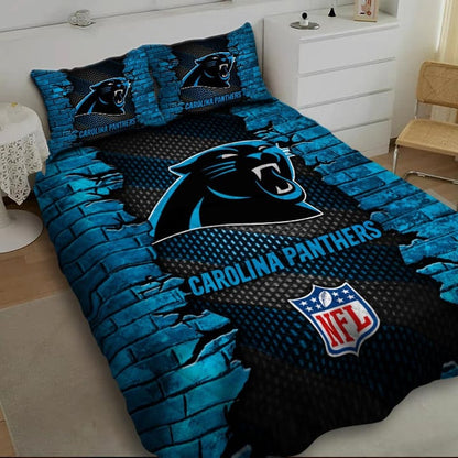 LIMITED EDITION - NEW PREMIUM NFL23 CLP CAROLINA PANTHERS BEDDING SET