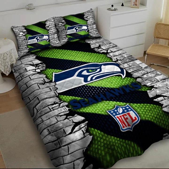 LIMITED EDITION - NEW PREMIUM NFL06 SSH SEATTLE SEAHAWKS BEDDING SET