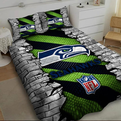 LIMITED EDITION - NEW PREMIUM NFL06 SSH SEATTLE SEAHAWKS BEDDING SET