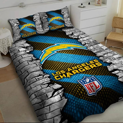 LIMITED EDITION - NEW PREMIUM NFL09 LAC LOS ANGELES CHARGERS BEDDING SET
