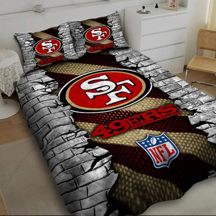 LIMITED EDITION - NEW PREMIUM NFL11 SF49 SAN FRANCISCO 49ERS BEDDING SET