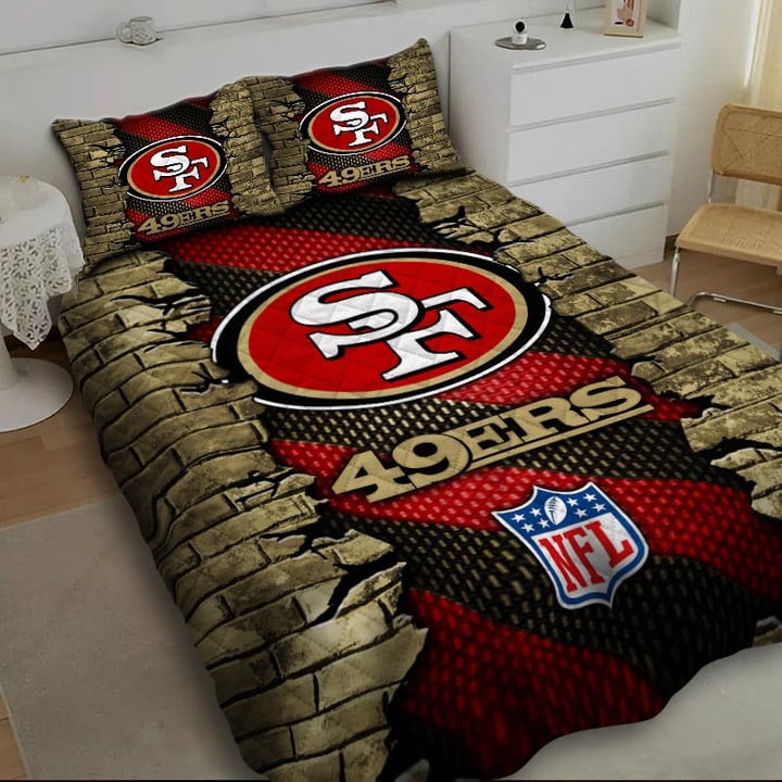 LIMITED EDITION - NEW PREMIUM NFL11 SF49 SAN FRANCISCO 49ERS BEDDING SET