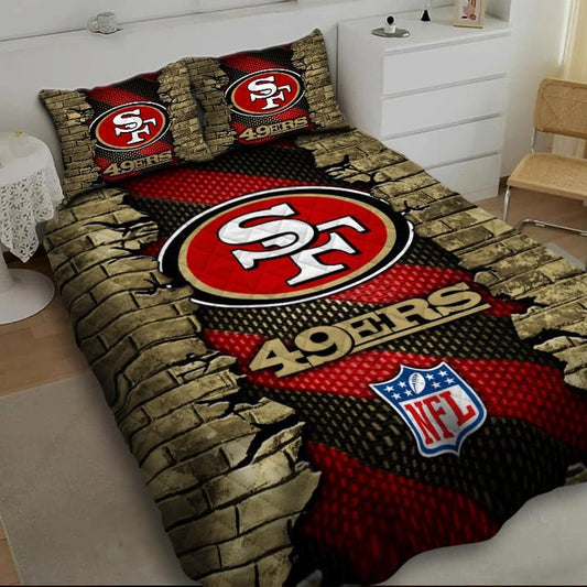 LIMITED EDITION - NEW PREMIUM NFL11 SF49 SAN FRANCISCO 49ERS BEDDING SET