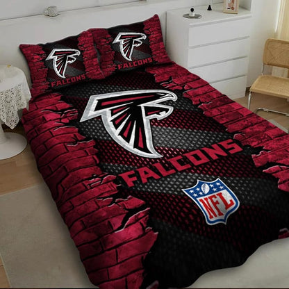 LIMITED EDITION - NEW PREMIUM NFL18 ATF ATLANTA FALCONS BEDDING SET