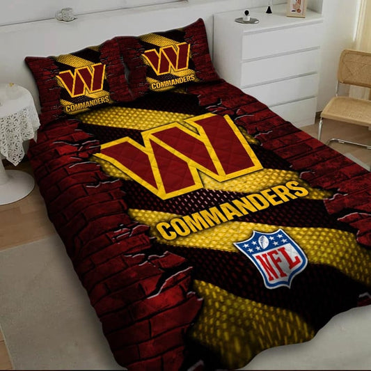 LIMITED EDITION - NEW PREMIUM NFL12 WTC WASHINGTON COMMANDERS BEDDING SET