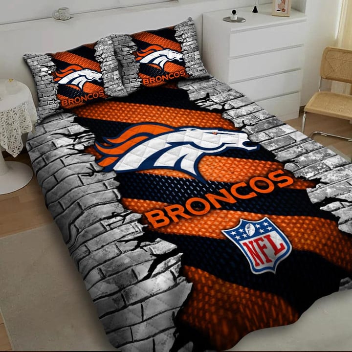 LIMITED EDITION - NEW PREMIUM NFL13 DVB DENVER BRONCOS BEDDING SET