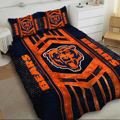 LIMITED EDITION - NEW PREMIUM NFL26 CCB CHICAGO BEARS BEDDING SET