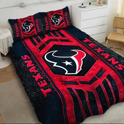 LIMITED EDITION - NEW PREMIUM NFL15 HTT HOUSTON TEXANS BEDDING SET