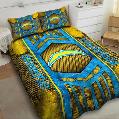 LIMITED EDITION - NEW PREMIUM NFL09 LAC LOS ANGELES CHARGERS BEDDING SET