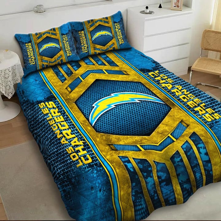 LIMITED EDITION - NEW PREMIUM NFL09 LAC LOS ANGELES CHARGERS BEDDING SET