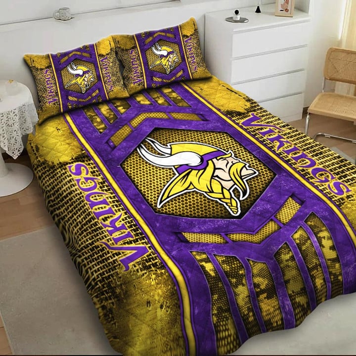 LIMITED EDITION - NEW PREMIUM NFL05 MVK MINNESOTA VIKINGS BEDDING SET