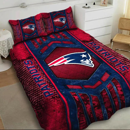 LIMITED EDITION - NEW PREMIUM NFL27 NEP NEW ENGLAND PATRIOTS BEDDING SET