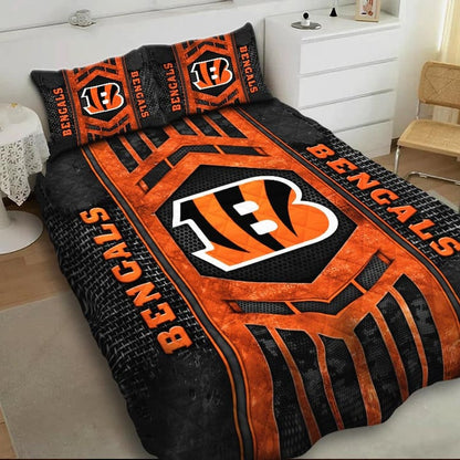 LIMITED EDITION - NEW PREMIUM NFL16 CCB CINCINNATI BENGALS BEDDING SET
