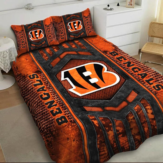 LIMITED EDITION - NEW PREMIUM NFL16 CCB CINCINNATI BENGALS BEDDING SET
