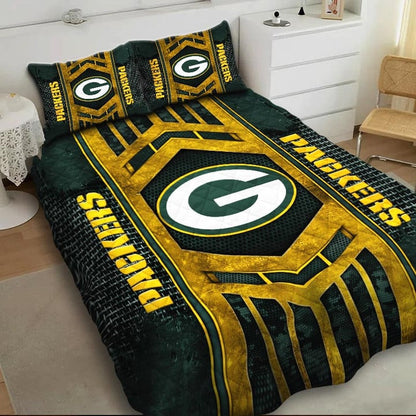 LIMITED EDITION - NEW PREMIUM NFL08 GBP GREEN BAY PACKERS BEDDING SET