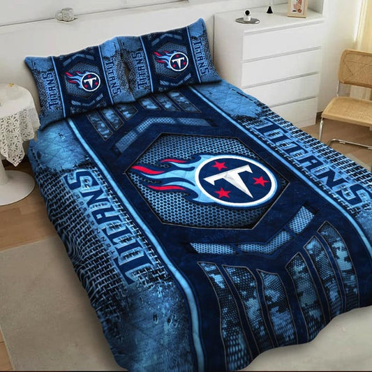 LIMITED EDITION - NEW PREMIUM NFL31 TST TENNESSEE TITANS BEDDING SET