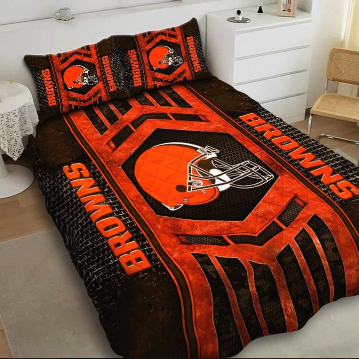 LIMITED EDITION - NEW PREMIUM NFL29 CLB CLEVELAND BROWNS BEDDING SET