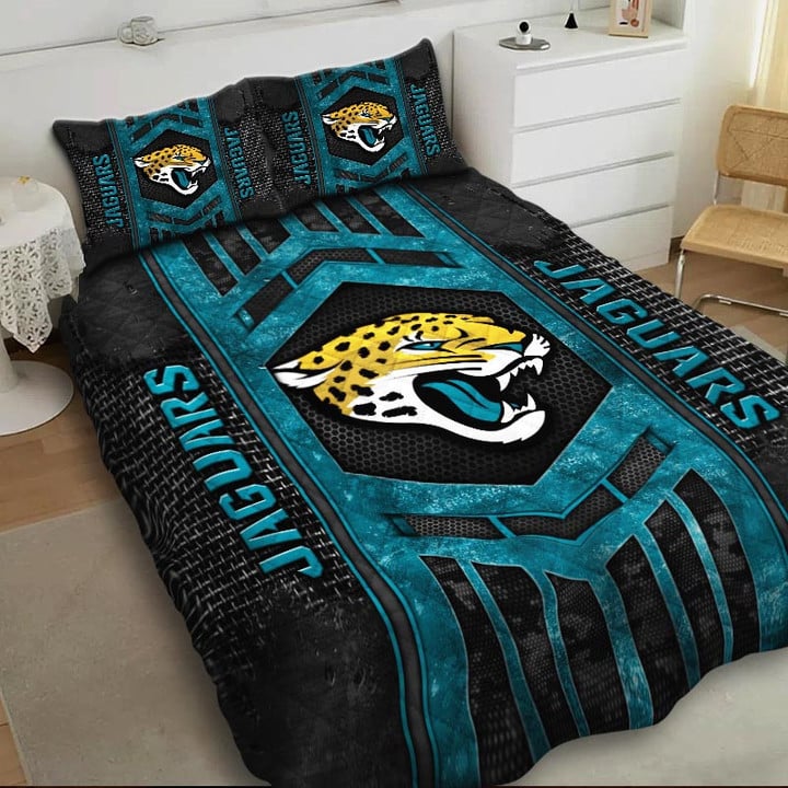 LIMITED EDITION - NEW PREMIUM NFL30 JSJ JACKSONVILLE JAGUARS BEDDING SET