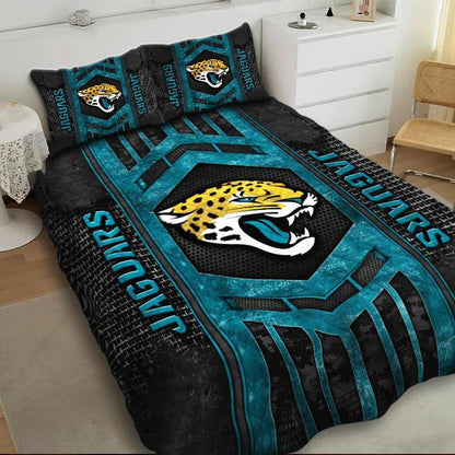 LIMITED EDITION - NEW PREMIUM NFL30 JSJ JACKSONVILLE JAGUARS BEDDING SET