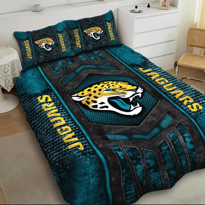 LIMITED EDITION - NEW PREMIUM NFL30 JSJ JACKSONVILLE JAGUARS BEDDING SET