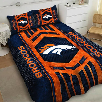 LIMITED EDITION - NEW PREMIUM NFL13 DVB DENVER BRONCOS BEDDING SET