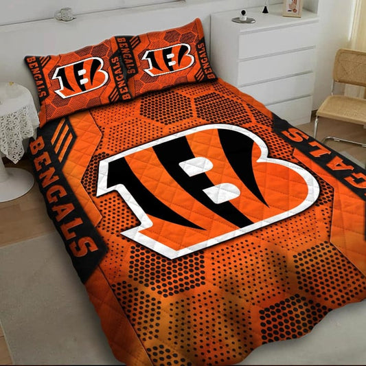 LIMITED EDITION - NEW PREMIUM NFL16 CCB CINCINNATI BENGALS BEDDING SET