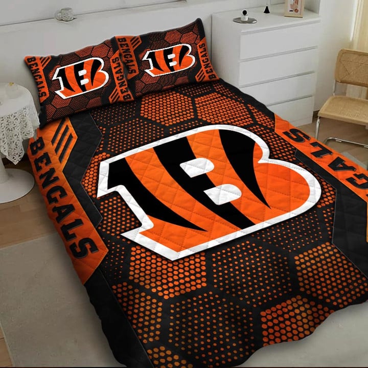 LIMITED EDITION - NEW PREMIUM NFL16 CCB CINCINNATI BENGALS BEDDING SET