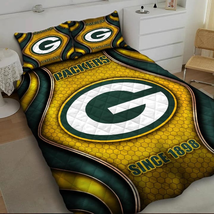 LIMITED EDITION - NEW PREMIUM NFL08 GBP GREEN BAY PACKERS BEDDING SET