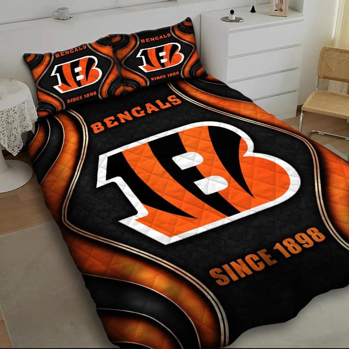 LIMITED EDITION - NEW PREMIUM NFL16 CCB CINCINNATI BENGALS BEDDING SET