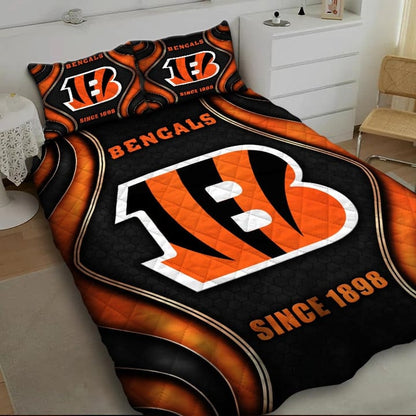 LIMITED EDITION - NEW PREMIUM NFL16 CCB CINCINNATI BENGALS BEDDING SET