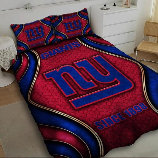 LIMITED EDITION - NEW PREMIUM NFL32 NYG NEW YORK GIANTS BEDDING SET