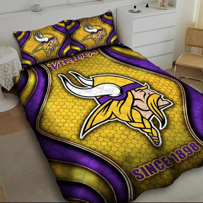 LIMITED EDITION - NEW PREMIUM NFL05 MVK MINNESOTA VIKINGS BEDDING SET