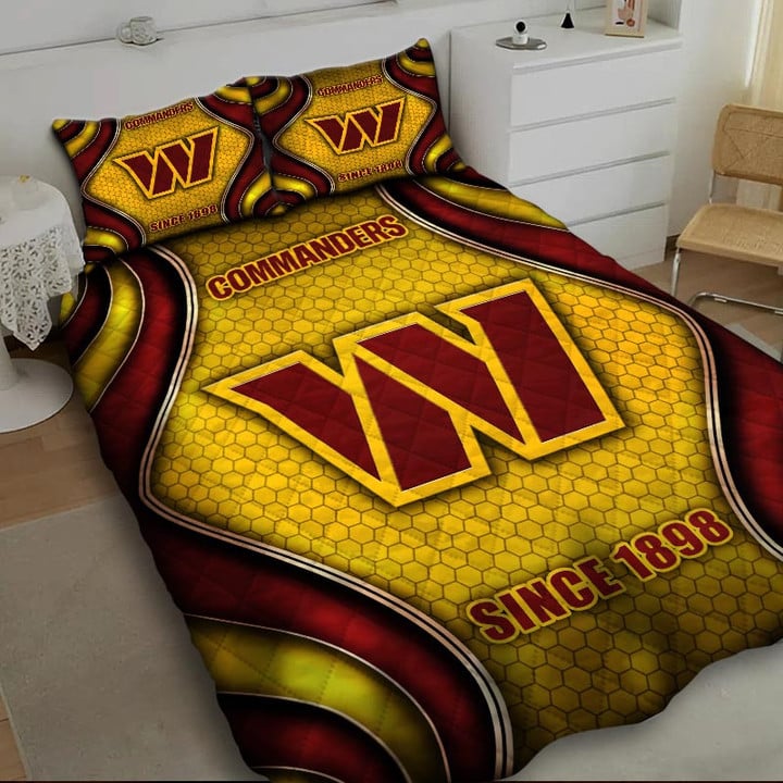 LIMITED EDITION - NEW PREMIUM NFL12 WTC WASHINGTON COMMANDERS BEDDING SET