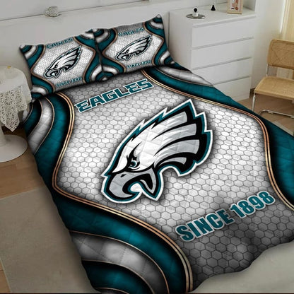 LIMITED EDITION - NEW PREMIUM NFL02 PPE PHILADELPHIA EAGLES BEDDING SET