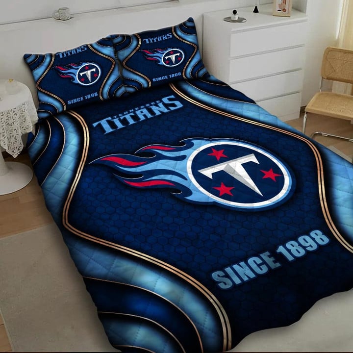 LIMITED EDITION - NEW PREMIUM NFL31 TST TENNESSEE TITANS BEDDING SET